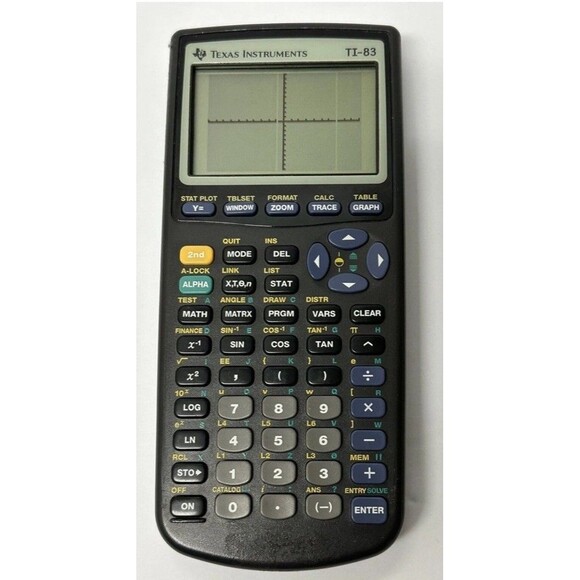 Texas Instruments TI-83 Plus Graphing Calculator w/Cover math student school - Picture 5 of 7